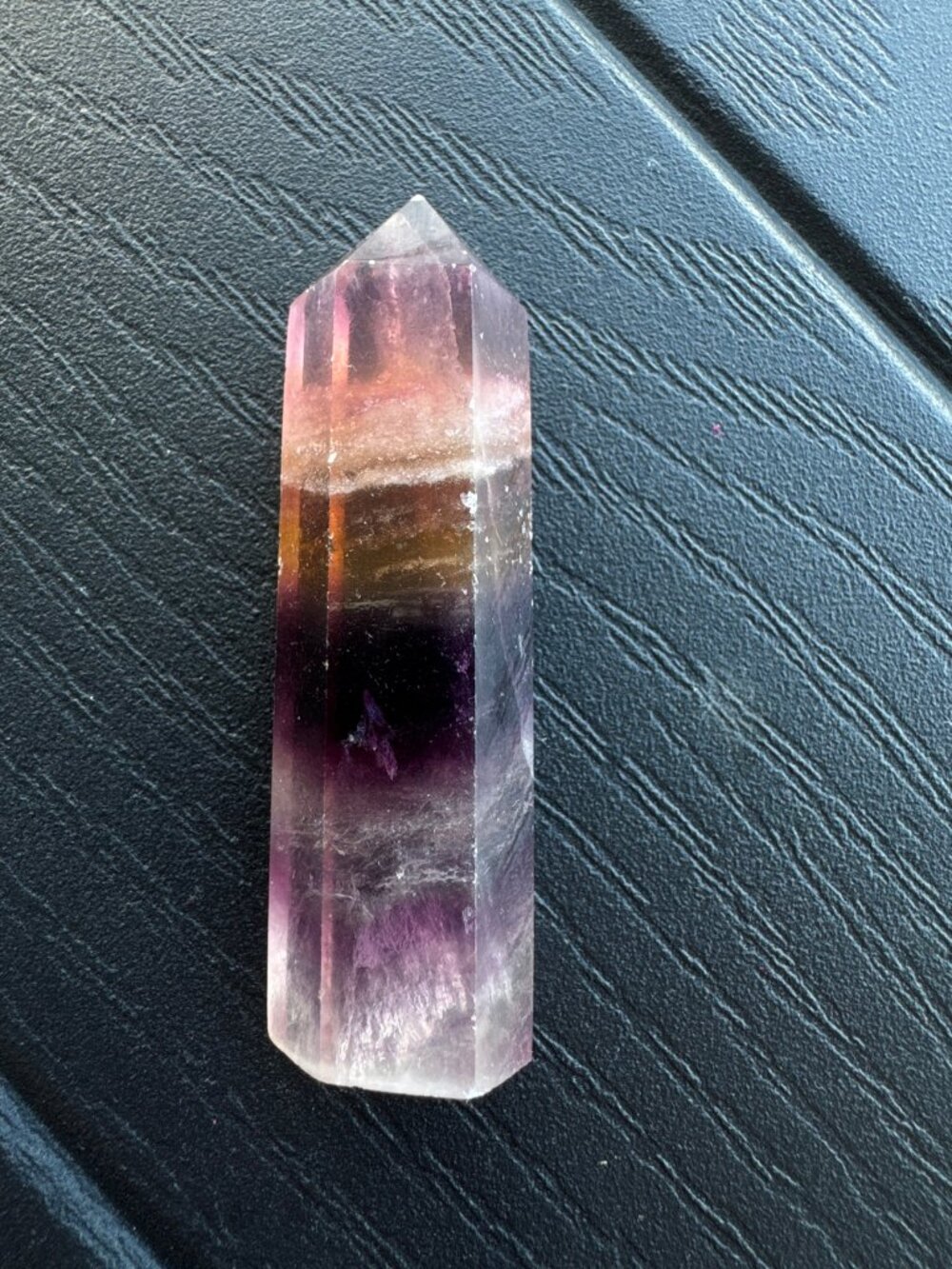 High Quality Rainbow Fluorite Tower